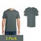 Gildan Men's Softstyle Short Sleeve T-Shirt for Cricut & HTV Projects, Dark Heather S-3XL, 2-14 Pack